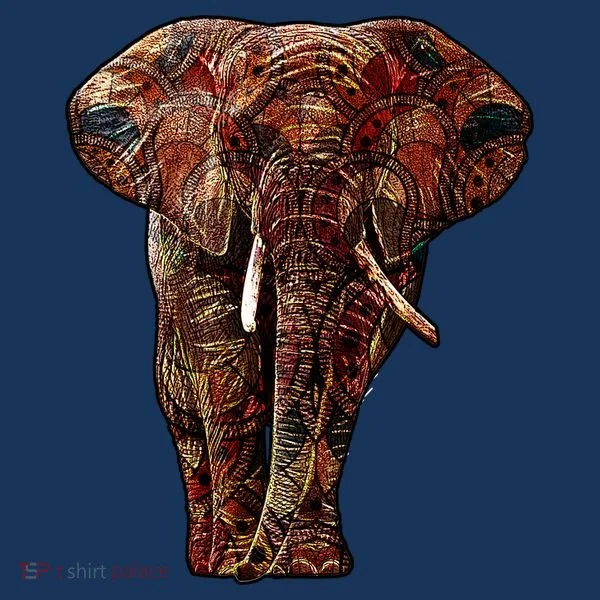 Elephant African Pattern Women's Hoodie
