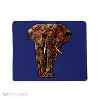 Elephant African Pattern Mousepad thumb 0