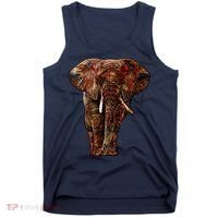 Elephant African Pattern Tank Top thumb 0
