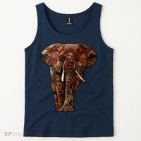 Elephant African Pattern Tank Top thumb 2