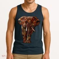 Elephant African Pattern Tank Top thumb 3