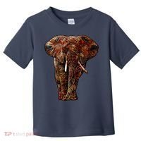 Elephant African Pattern Toddler T-Shirt thumb 0