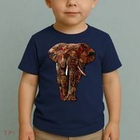 Elephant African Pattern Toddler T-Shirt thumb 2