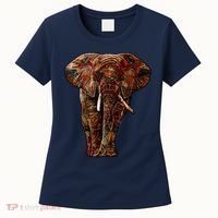 Elephant African Pattern Women's T-Shirt thumb 0