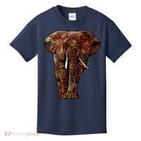 Elephant African Pattern Kids T-Shirt thumb 0