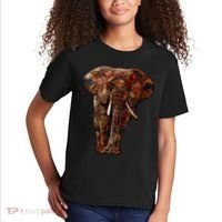 Elephant African Pattern Kids T-Shirt thumb 2