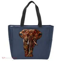 Elephant African Pattern Tote Bag thumb 0