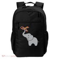 Elephant Autism Awareness Ribbon Backpack thumb 0