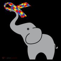 Elephant Autism Awareness Ribbon Coffee Mug thumb 5