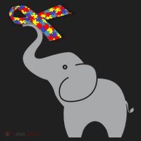 Elephant Autism Awareness Ribbon Tumbler thumb 3