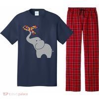 Elephant Autism Awareness Ribbon Pajama Set thumb 0
