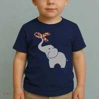 Elephant Autism Awareness Ribbon Toddler T-Shirt thumb 2