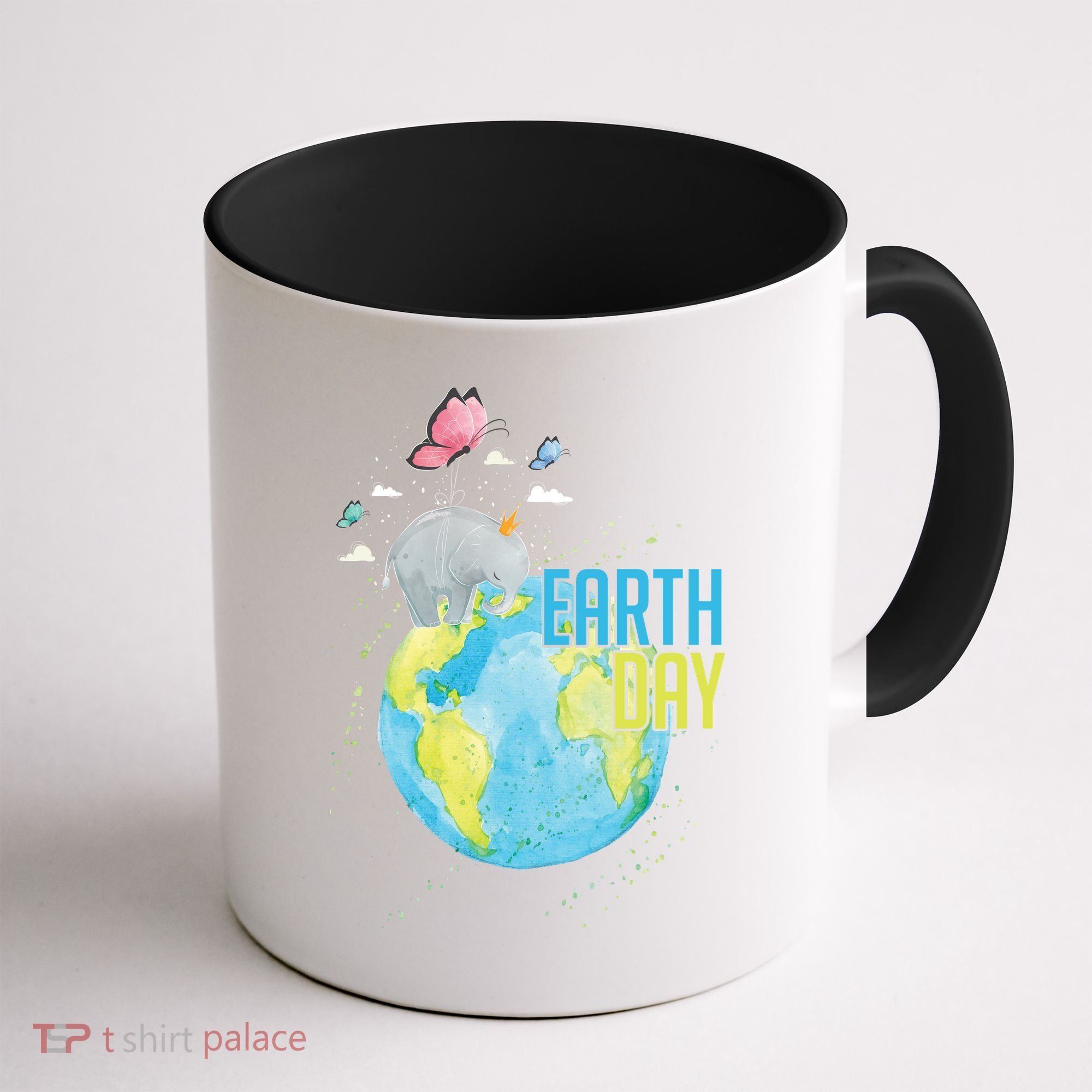 Elephant Earth Day Coffee Mug