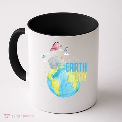 Elephant Earth Day Coffee Mug