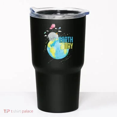 Elephant Earth Day Tumbler