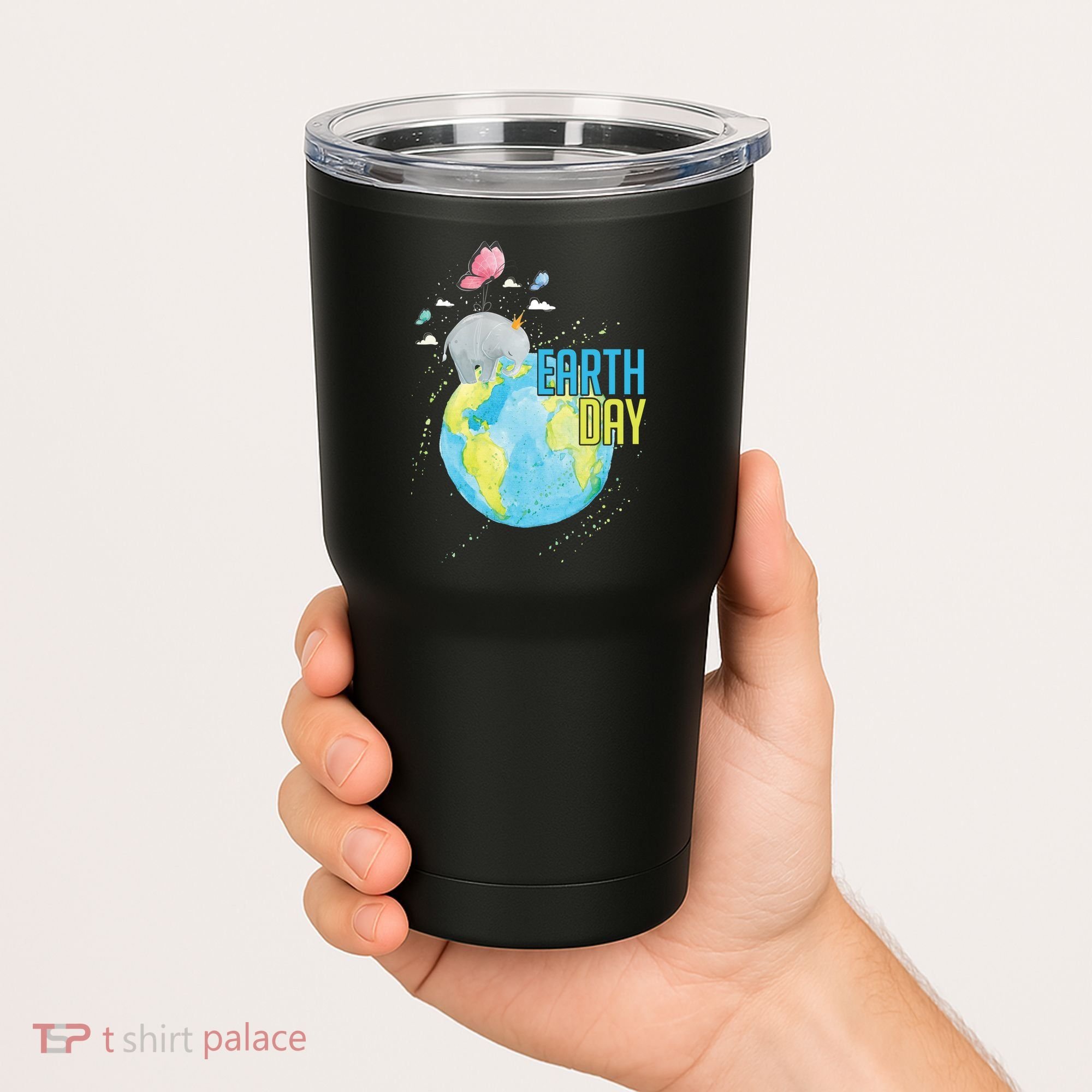 Elephant Earth Day Tumbler