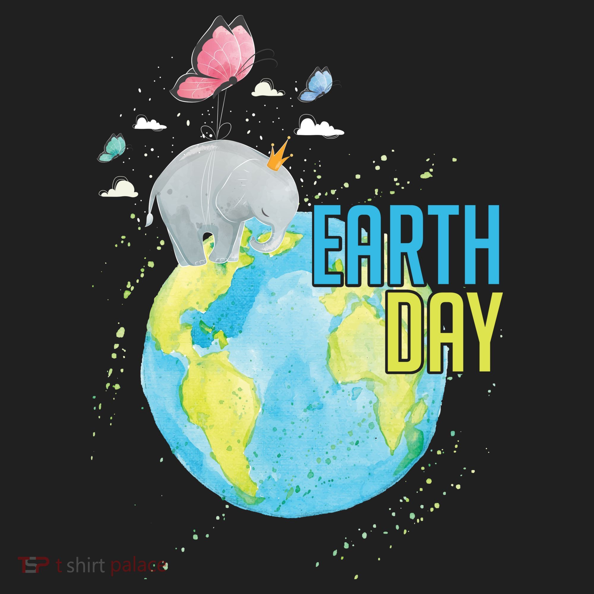 Elephant Earth Day Tumbler