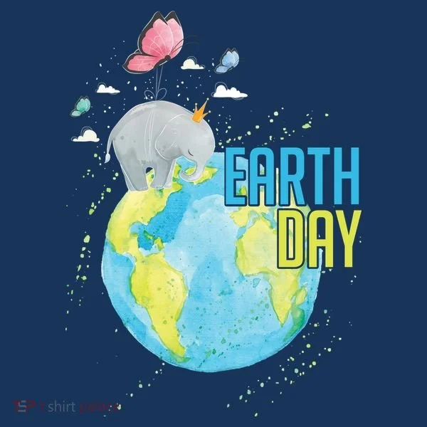 Elephant Earth Day Doggie Tank