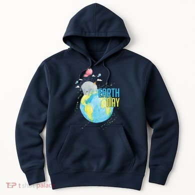 Elephant Earth Day Hoodie