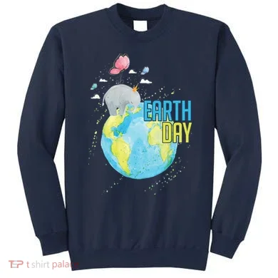 Elephant Earth Day Sweatshirt