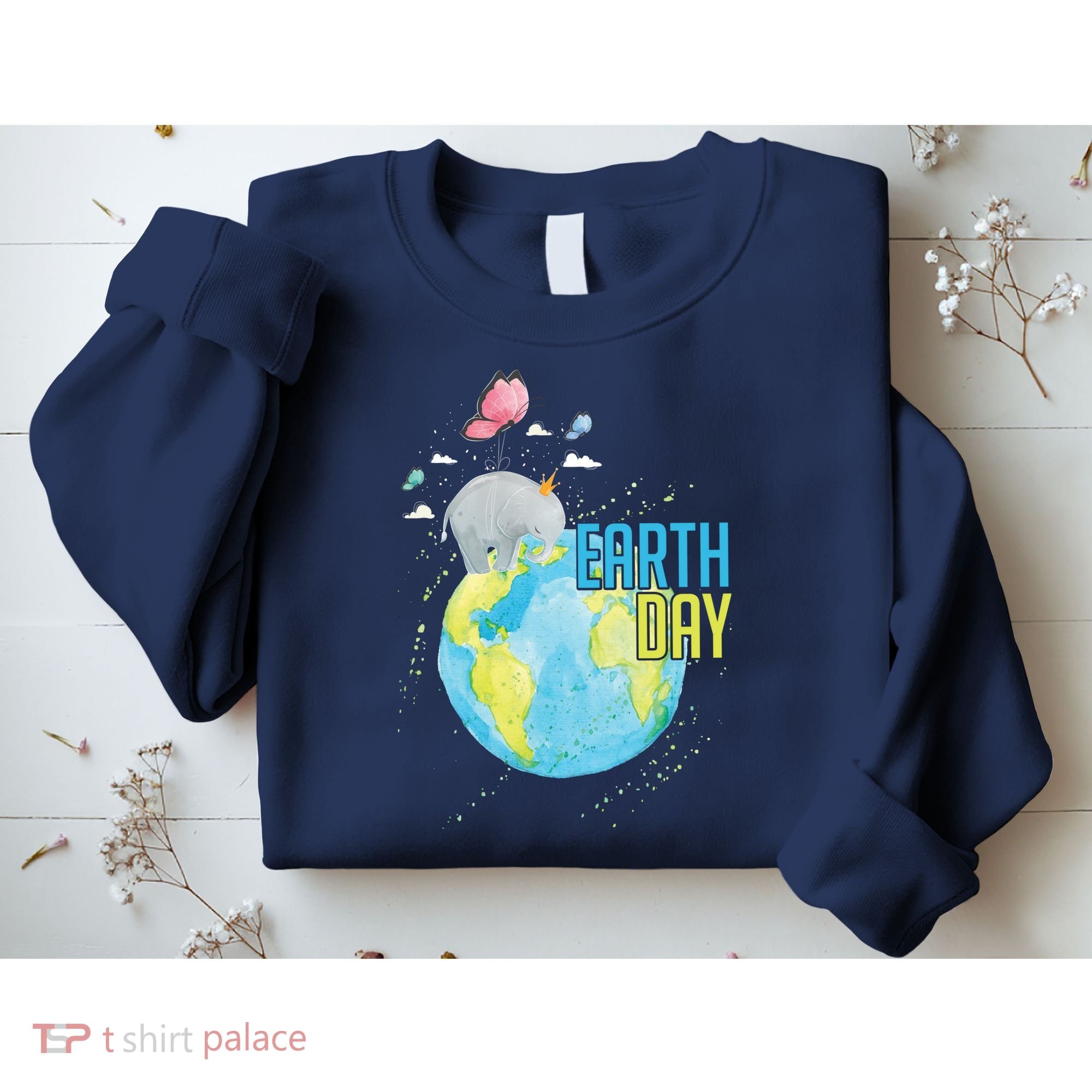 Elephant Earth Day Sweatshirt