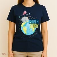 Elephant Earth Day T-Shirt thumb 4