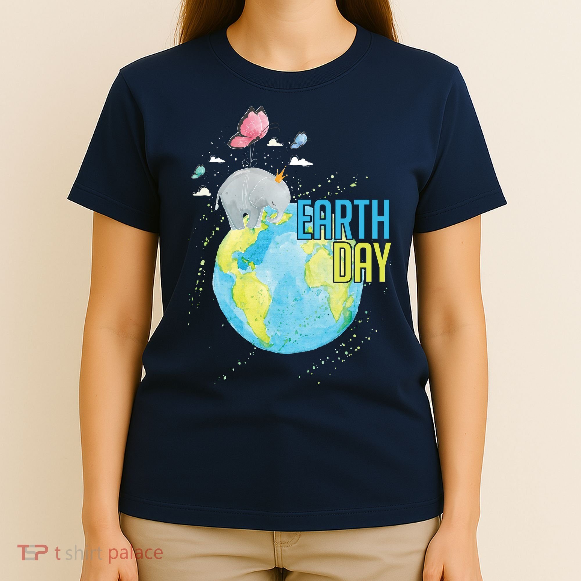 Elephant Earth Day T-Shirt