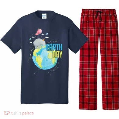 Elephant Earth Day Pajama Set