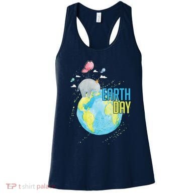 Elephant Earth Day Women's Tank Top