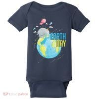 Elephant Earth Day Baby Bodysuit thumb 0