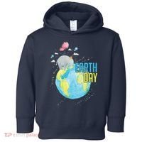 Elephant Earth Day Toddler Hoodie thumb 0