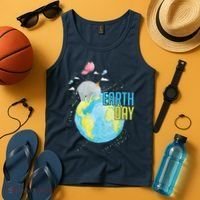 Elephant Earth Day Tank Top thumb 4