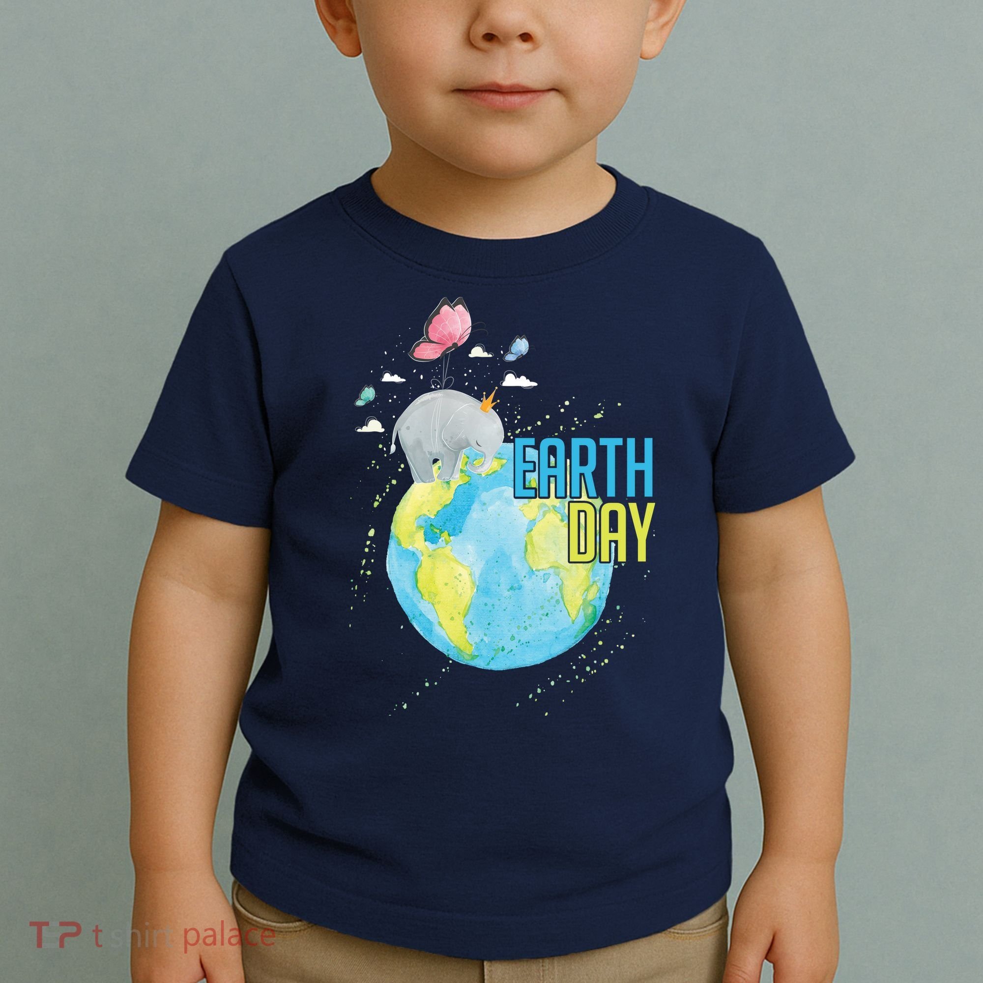 Elephant Earth Day Toddler T-Shirt