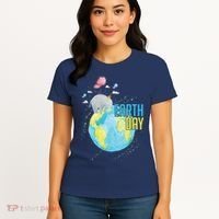 Elephant Earth Day Women's T-Shirt thumb 4