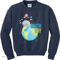 Elephant Earth Day Kids Sweatshirt thumb 0