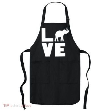 Elephant Love Apron