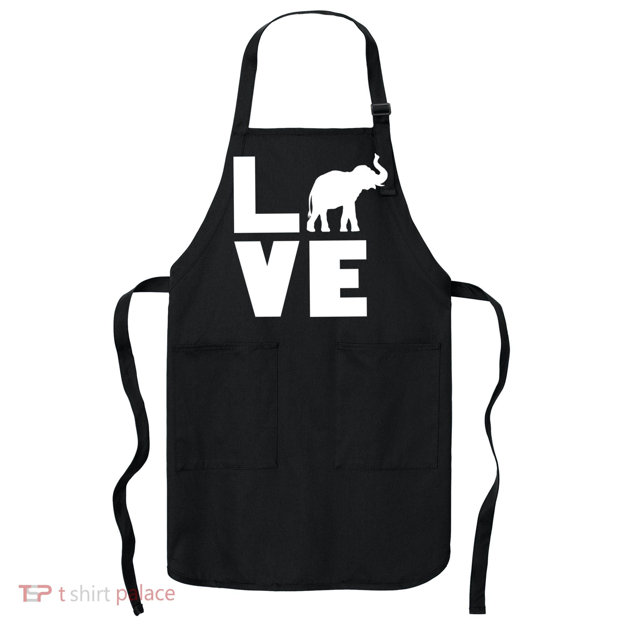 Elephant Love Apron