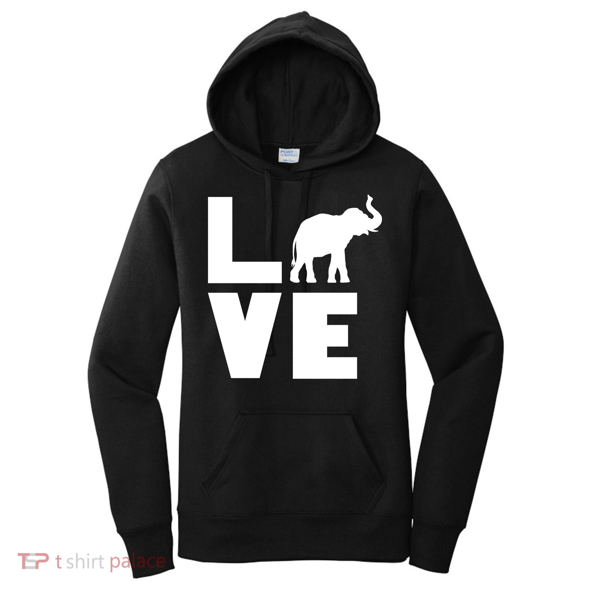 Elephant Love Women's Hoodie