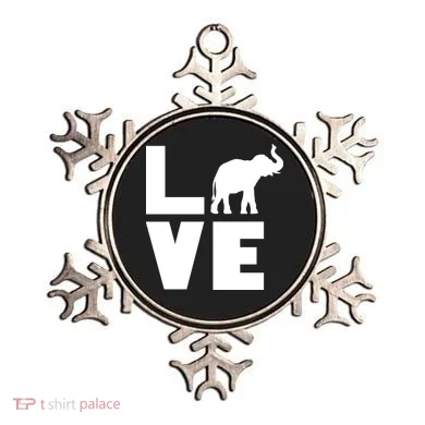 Elephant Love Ornament