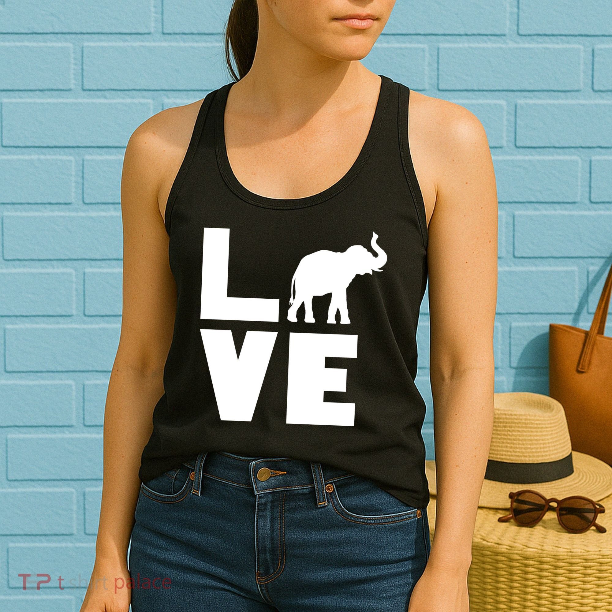 Elephant Love Women's Tank Top