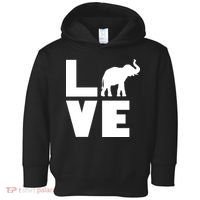 Elephant Love Toddler Hoodie thumb 0