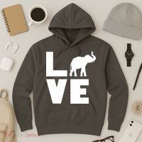 Elephant Love Hoodie thumb 3