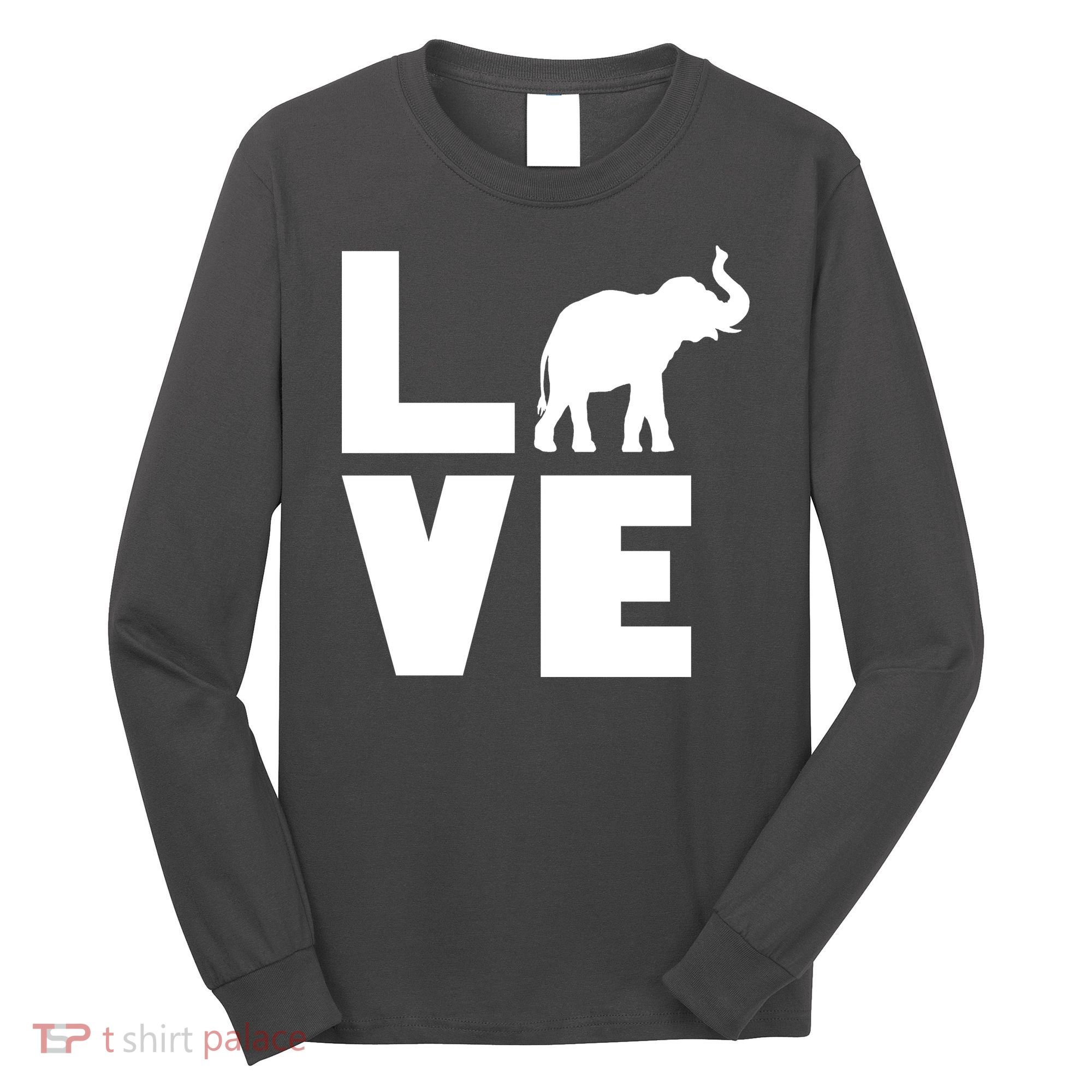 Elephant Love Long Sleeve Shirt