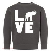 Elephant Love Toddler Sweatshirt thumb 0