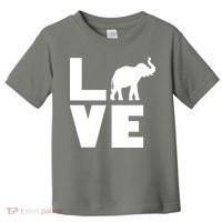 Elephant Love Toddler T-Shirt thumb 0