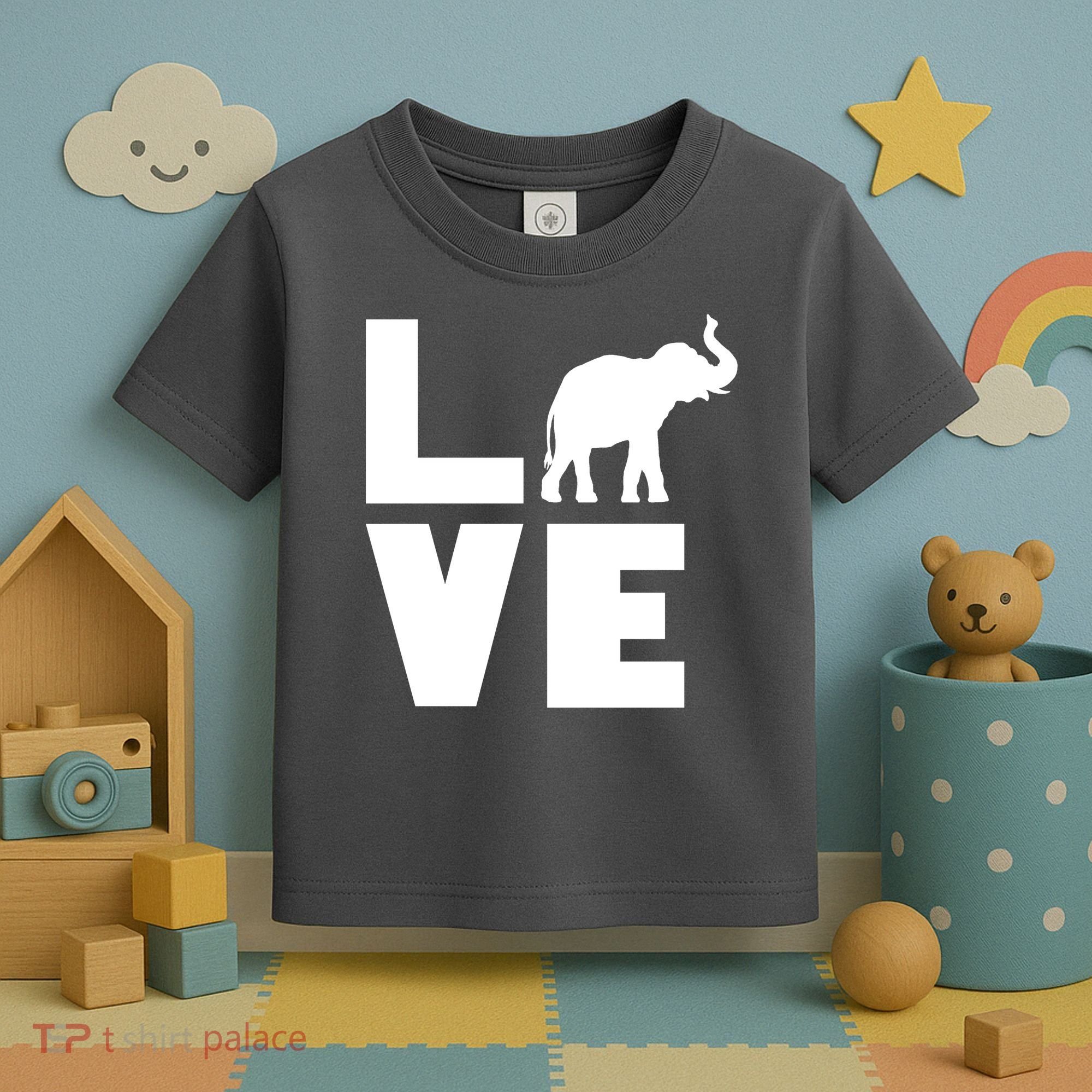 Elephant Love Toddler T-Shirt
