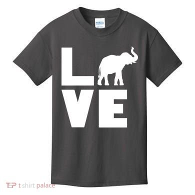 Elephant Love Kids T-Shirt
