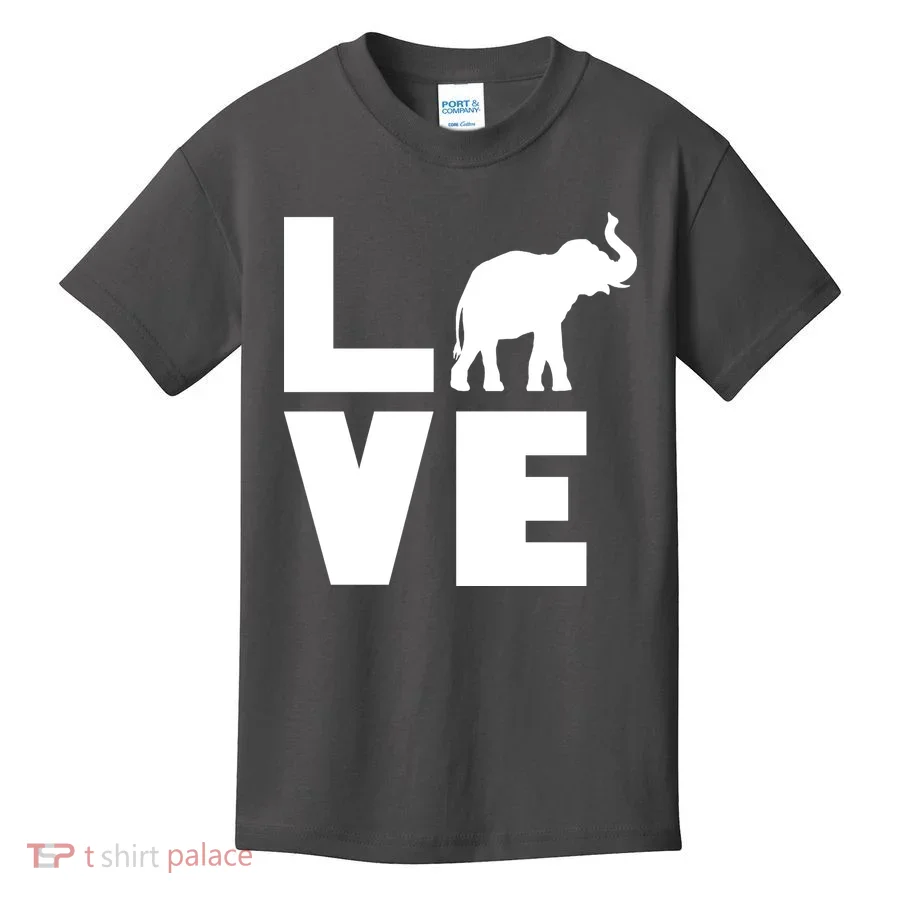 Elephant Love Kids T-Shirt
