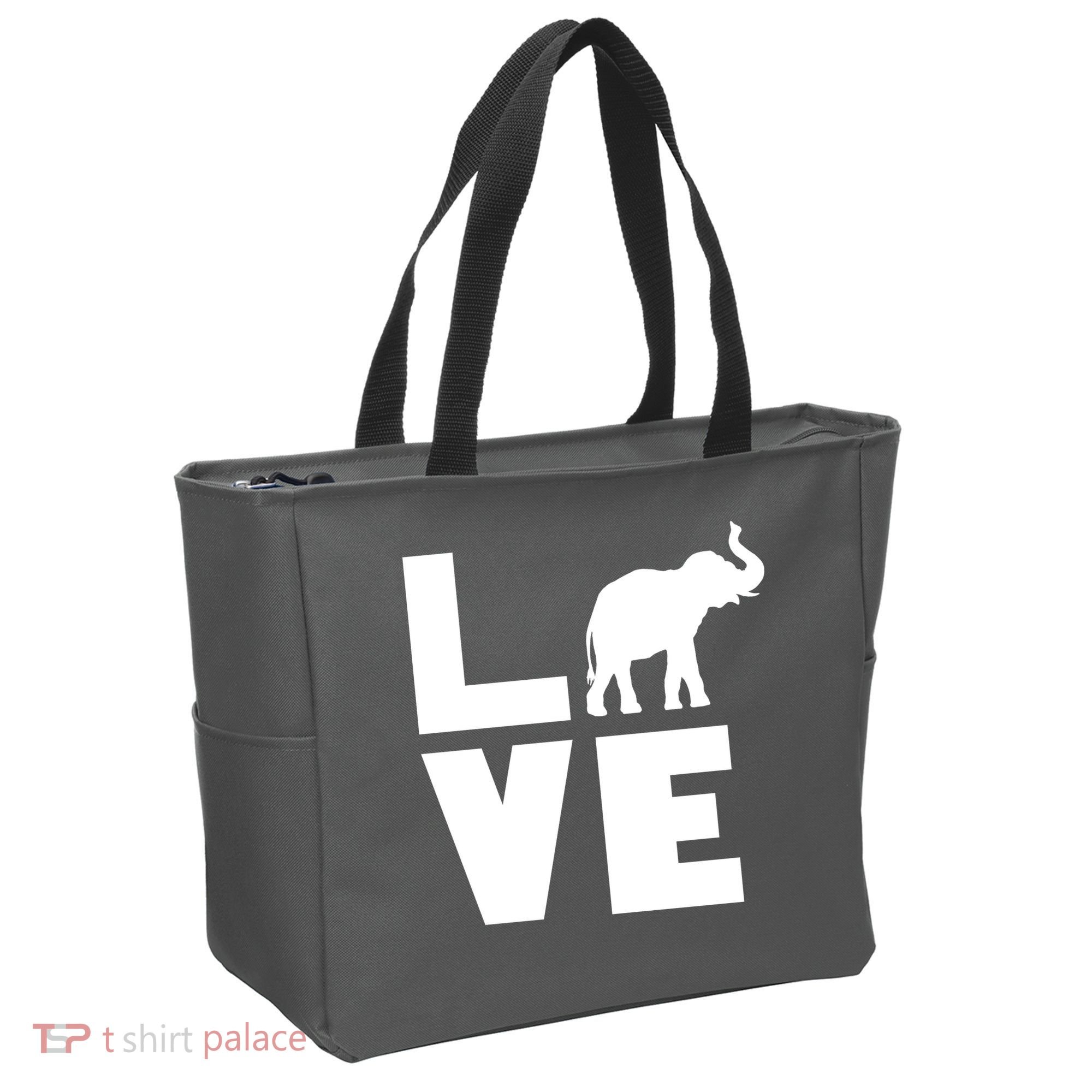 Elephant Love Tote Bag