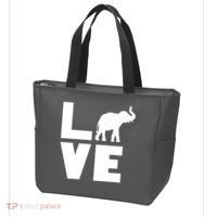 Elephant Love Tote Bag thumb 3